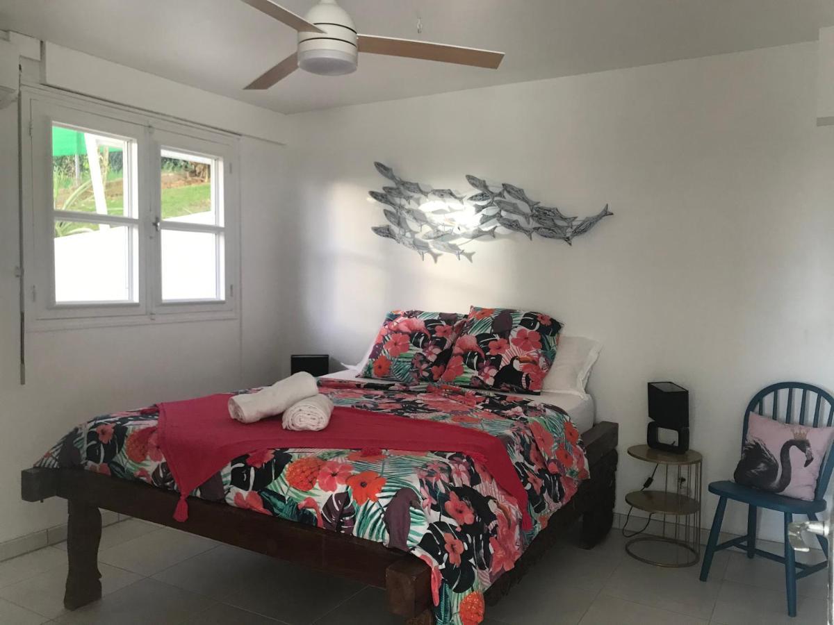 Appartement Prive Eco-Responsable, Vue Sur La Mer Des Caraibes Et Jardin Clos, Wifi, A 2Mn De La Plage Sainte-Luce Ngoại thất bức ảnh