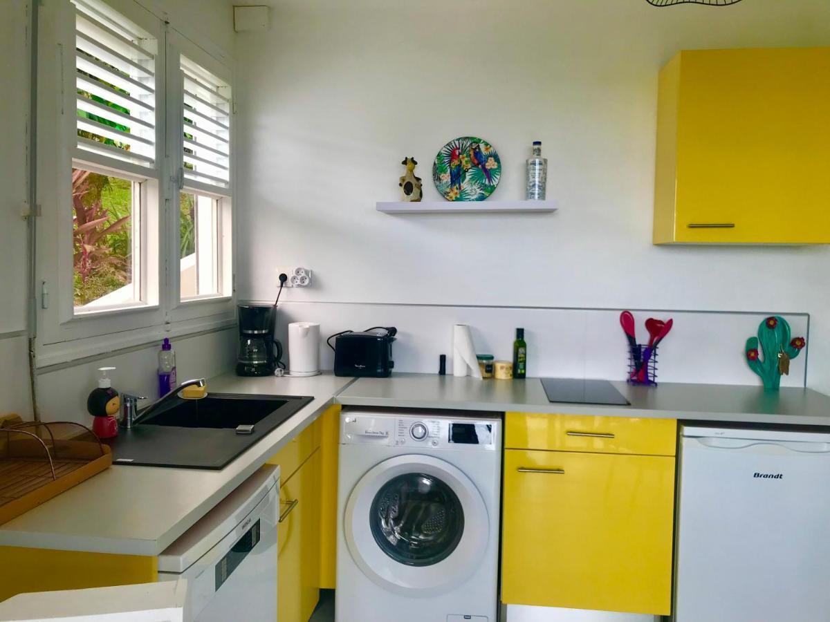 Appartement Prive Eco-Responsable, Vue Sur La Mer Des Caraibes Et Jardin Clos, Wifi, A 2Mn De La Plage Sainte-Luce Ngoại thất bức ảnh