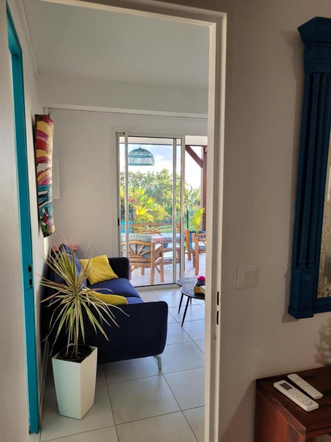 Appartement Prive Eco-Responsable, Vue Sur La Mer Des Caraibes Et Jardin Clos, Wifi, A 2Mn De La Plage Sainte-Luce Ngoại thất bức ảnh