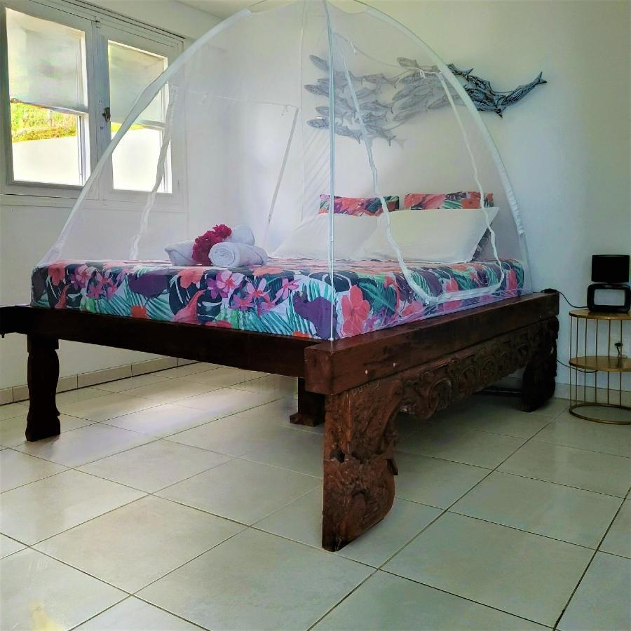 Appartement Prive Eco-Responsable, Vue Sur La Mer Des Caraibes Et Jardin Clos, Wifi, A 2Mn De La Plage Sainte-Luce Ngoại thất bức ảnh
